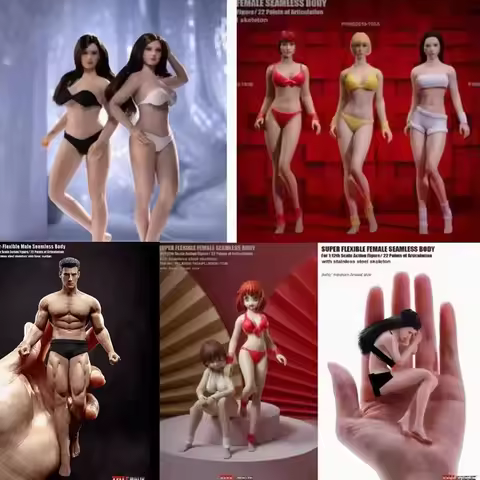 TBLeague T01A/B T02A/B T03A/B T04A/B T05A/B TM01/2A 1/12 Anime Action Figures Model 6'' Female Pale 