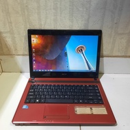 Laptop Acer Aspire 4738, Intel Core i3, Ram 4Gb, Hdd 500Gb, Bonus Tas + Mouse