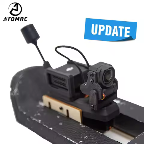 ATOMRC Gimbal Servo Motor 2 Axis Hi-Resolution Wide Angle Range update Gimbal for DJI O3 Fixed Wing 