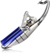 FLYPIG Performance Exhaust Muffler Pipe for Yamaha Breeze Jog 50 50cc 2 Stroke Scooter Moped Engine 