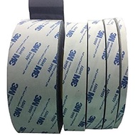 9448AB Double Coated Tissue Tape 600mm x 50m3m for General Purposes in black