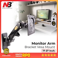 NORTH BAYOU Wall Mount Monitor Bracket VESA 100 x 100 17-27 Inch TV - F120 Original 99 Square
