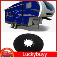 Luckybuyy-my Blaihild 2 Pack Fifth Wheel Lube Plate 10 Inch 4.85mm Thick PP 5th Hitch Lubrication Di