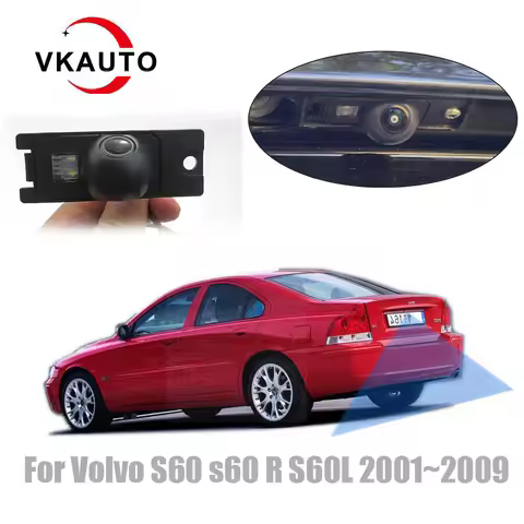 VKAUTO Reversing Camera For Volvo S60 s60 R S60L 2001~2009 Waterproof HD CCD Night Vision Backup Rev