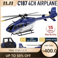 RC ERA C187 Helicopter 4CH 1/48 Scale Barometer Altitude Setting 6-Axis Gyro 15min Flight Brushless 