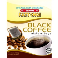 Tenom Fatt Choi Kopi O Kosong (Black Coffee)