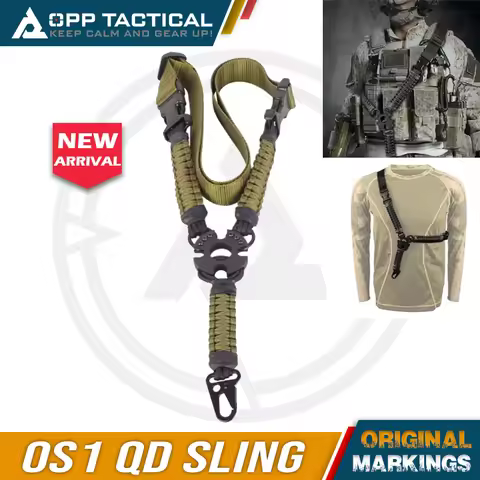 Tactical Guns Sling 3 Point Bungee Airsoft Rifles Strapping Belt Three-Point Guns Strap