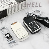 TPU Car 2 Buttons Remote Key Case Cover for Honda Fit GP5 Shuttle Gp8 JADE VEZEL City Civic Jazz BRV Accessories