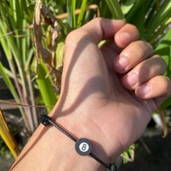 [RB]Vintage Poll Bracelet 8ball Billiards Aesthetic Simple Men's Bracelet