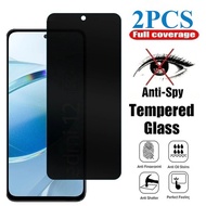 2PCS Explosion-Proof‌ Tempered Glass For TCL Stylus Plex L10 Pro HD And Anti Spy Privacy Screen Prot