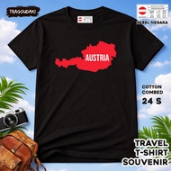 AUSTRIA Souvenir T-SHIRT AUSTRIA 2TAG made of 24s combed cotton