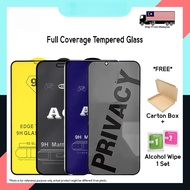(Samsung J Series) J6/ J6/J6 Plus/ J7/J7 Prime/J7 Pro/J7 Plus/ J8 Full Cover Tempered Glass 9D AntiB