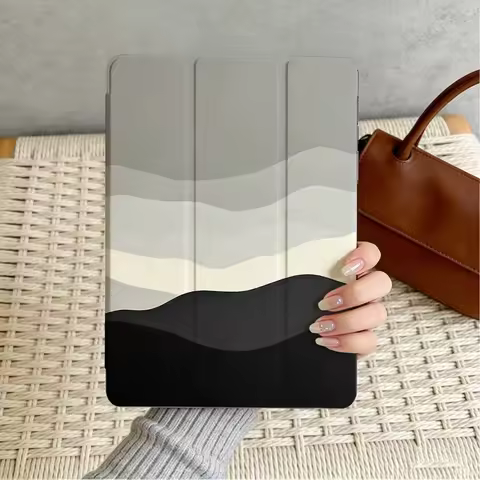Minimal Abstract Wave Hills For Samsung Galaxy Tab A8 A9 A11 S6 S7 S8 S9 S10 S11 FE Plus Lite With P