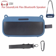 LSM Portable Audio Case Silicone Protective Cover Compatible For Bose Soundlink Flex Bluetooth-compatible Speaker