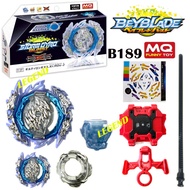 MQ Brand Beyblade Burst DB B-189 Beyblade Toy Guilty Longinus Kr.MDs-2 Starter With Launcher MQ Brand Set