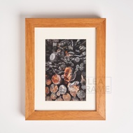 KAYU Mahogany Wood Photo Frame - 5R Matboard 5cm Photo Frame