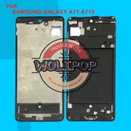 FRAME BEZEL MIDDLE BONE LCD HOLDER SAMSUNG GALAXY A71 A715 ORIGINAL NEW