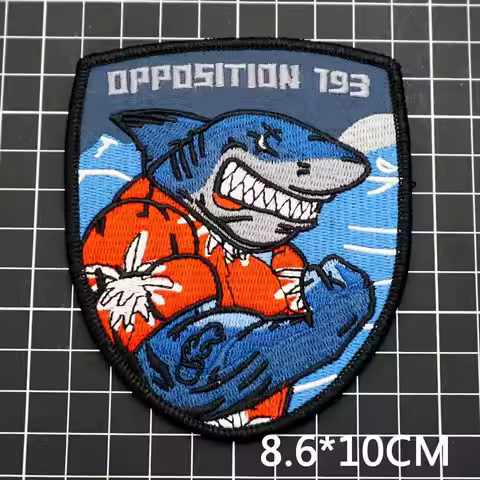 ISRAEL Western defenders squadron Squadron 193 Opposition EMBROIDERY PATCH WITH HOOK AND LOOP BACKIN