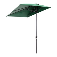 EHOME ร่มกลางแจ้งครึ่งลานสำหรับสนามหลังบ้านดาดฟ้าสวนตลาด