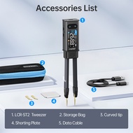 LCR-ST2แหนบอัจฉริยะ LCR Bridge SMD Diode เครื่องทดสอบแรงดันไฟฟ้า-ตัวทดสอบเครื่องป้องกันฟ้าผ่าพร้อมกา