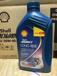 SHELL ADVANCE LONG RIDE FULLY SYNTHETIC 10W-40 ORIGINAL