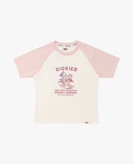 DICKIES - Áo croptop nữ cổ tròn tay ngắn trẻ trung DK0A87C4-B80