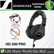 Sennheiser HD 300 PRO Closed Back Professional Monitor Headphones (HD300)