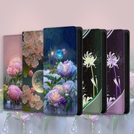 Leather Suitable for iPhone 12 Mini 13 Pro max Retro Flower All-Inclusive Phone Case i12 i13 Apple