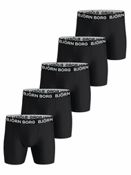 | Bjorn Borg PERFORMANCE BOXE 5Pack, Boxer Briefs for Men, Training Boxer Briefs/Underwear, Multi-Pa
