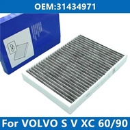 Car Cabin Filter Air Conditioner 31434971 For VOO S60 S90 V60 V90 XC60 XC90 II 2.0 B3~B6 D3~D5 T4~