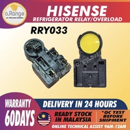 RRY033 HISENSE FRIDGE RELAY AND OVERLOAD