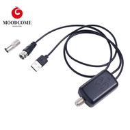 MOODCOME TV Signal Amplifier Indoor HDTV Easy Installtion Low Noise Cable TV HD Channel Convenience 