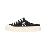 ของแท้พิเศษ MLB NY Play Ball origin Mule YorK Yankees Shoes Mens and Womens Canvas Shoes 3AMUUA11N  