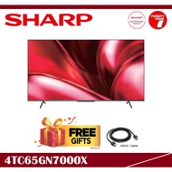 [ Delivered by Seller ] SHARP AQUOS TRU 65" inch 4K UHD Google TV 4TC65GN7000X