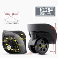 Trolley Suitcase Accessories Wheel LBJ B-162 LK Small/DL-A168S Rongda G185 Small Universal Wheel 128