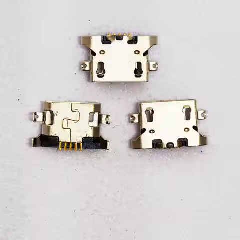 100Pcs/Lot For Motorola Moto G5 XT1671 / G8 Power Lite XT2055/E3 Power USB Charging Port Dock Socket
