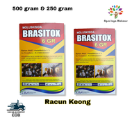 MOLUSKISIDA BRASITOX 6 GR 250 GRAM RACUN KONTAK SIPUT MURBEI RACUN KEONG OBAT KEONG SAWAH KEONG KEBUN TOXIPUT TOKSIPUT BRASITOK TOXIPUT 5GR ISI 250GRAM insektisida moluskisida racun siput toksiput racun keong racun bekicot obat hama keong bekicot