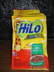 Hilo School Susu bubuk 1 Renceng 10 sachet
