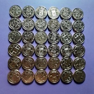 uang kuno setengah cent nederlandsch indie 1945