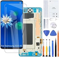Display Screen for Samsung Galaxy S10 4G TFT G973F G973U G973W LCD Screen Replacement Assembly Kit (