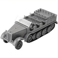 Ww2 German Army 1/72 Diecast Sonderkraftfahrzeug 7 Models Military Machine Assembling Chariot Model