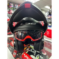 HELMET LS2 FF908 STROBE II MATT BLACK/SOLID PEARL GREY 100% ORIGINAL