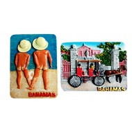 Refrigerator Stickers Bahamas Bahamas Tourist Souvenirs Landscape Area City Attractions Magnet Stick