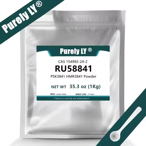 50g-1000g Anti-hair Loss 99% Ru58841 Powder Nourishing Hair Growth Hair Care Products[Latest Product