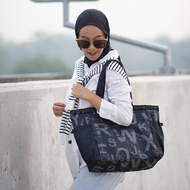 SPNB Totebag Tote Bag College Bag Men's School/ / Wanita Waterproof Taslan Material Multifunction Po