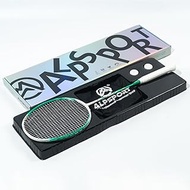 ALPSPORT Peacock 4U G5 6.8mm 40T Graphite Shaft Max 35LBS T800 Professional Racquet, Secondary Moldi