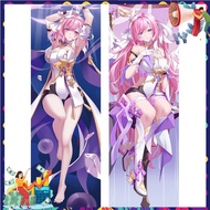Anime Honkai Impact 3 Elysia Dakimakura Waifu Trang trí Gối Trường hợp Gối hai mặt In Gối Trường hợp