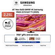 Samsung 65” Neo QLED QN90F 4K Samsung Vision AI Smart TV (2025)