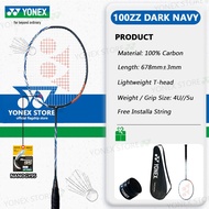 Badminton Racket ASTROX 100ZZ Dark Navy 4U G5 26-30Lbs 83g Free Strap Bag Length 678MM+3MM Full Carb