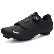 Mountain Bike Locked Cycling Shoes Men Women Bicycle Lockless Shoes Road Hard Sole Dynamic Bicycle Cycling Shoes